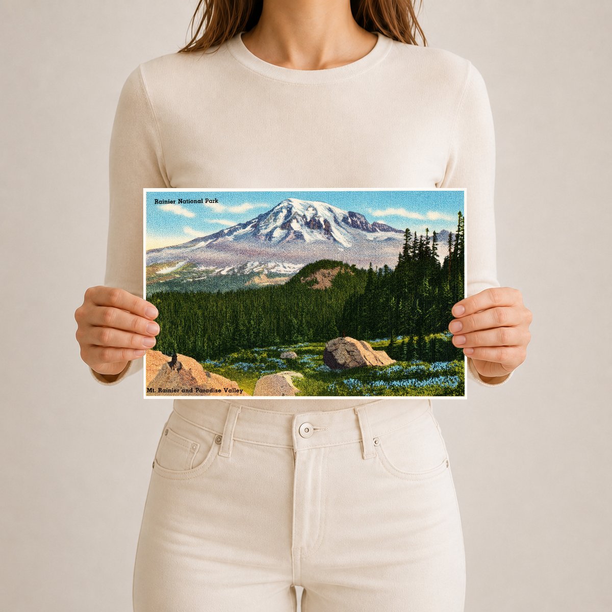 Mount Rainier National Park, WA: Rainier National Park, Mt. Rainier and Paradise Valley