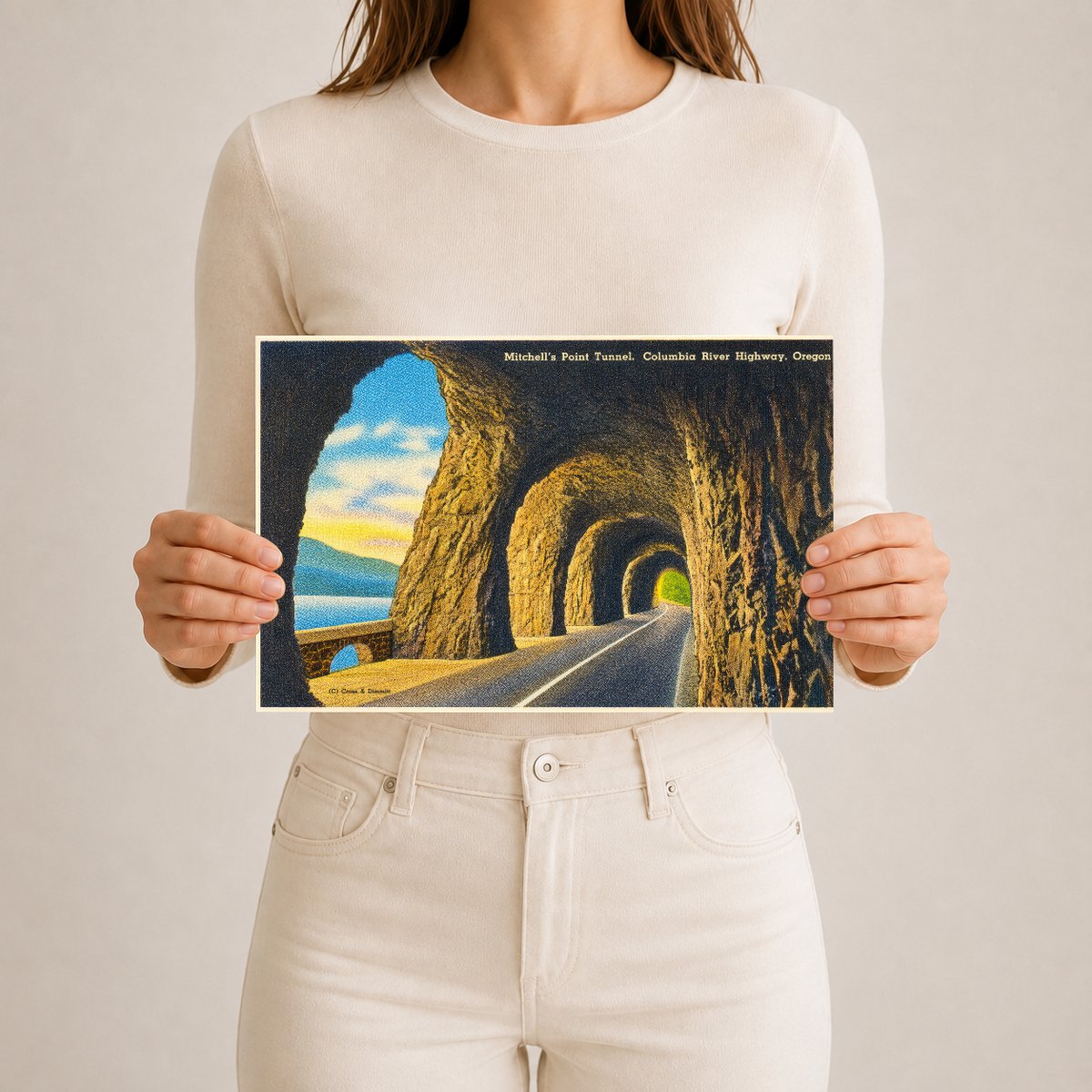 OR: Mitchell's Point Tunnel, Columbia River Highway