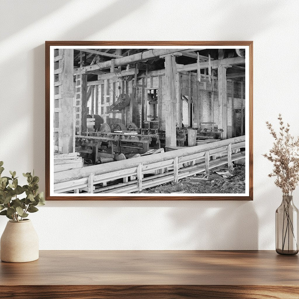 Abandoned Excelsior Mill Machinery Ericsburg 1937 - Available at KNOWOL