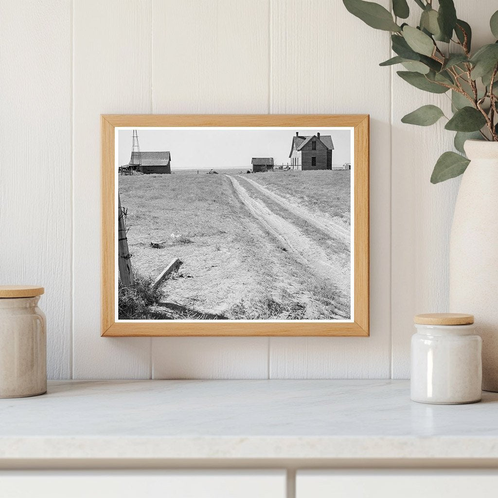 Abandoned Farmhouse in Grant County Washington 1939 - Available at KNOWOL