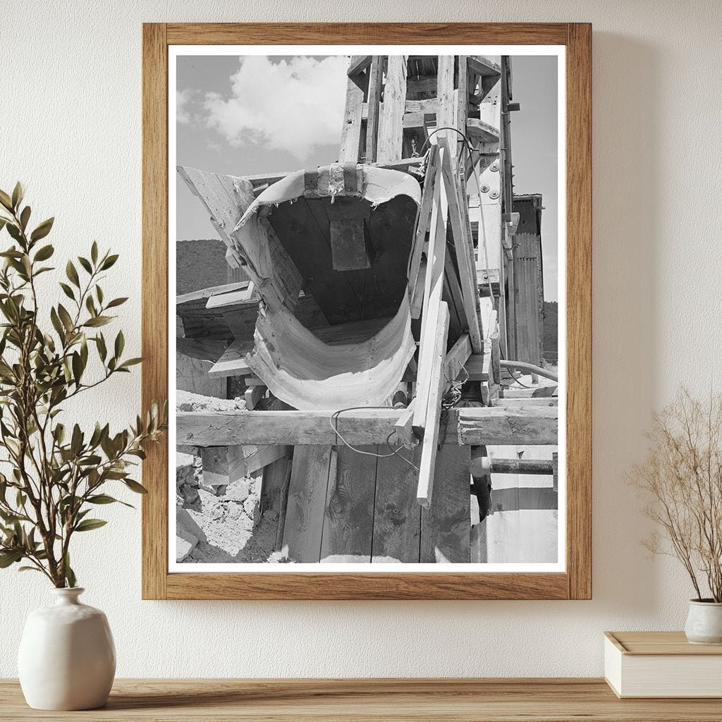 Abandoned Gold Mining Equipment Pinos Altos 1940 - Available at KNOWOL