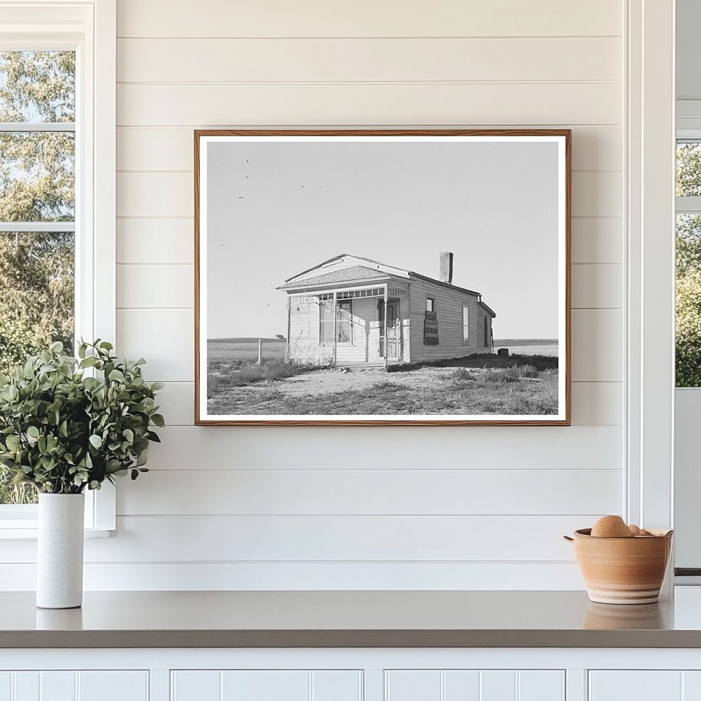 Abandoned House in Ambrose North Dakota 1937 - Available at KNOWOL