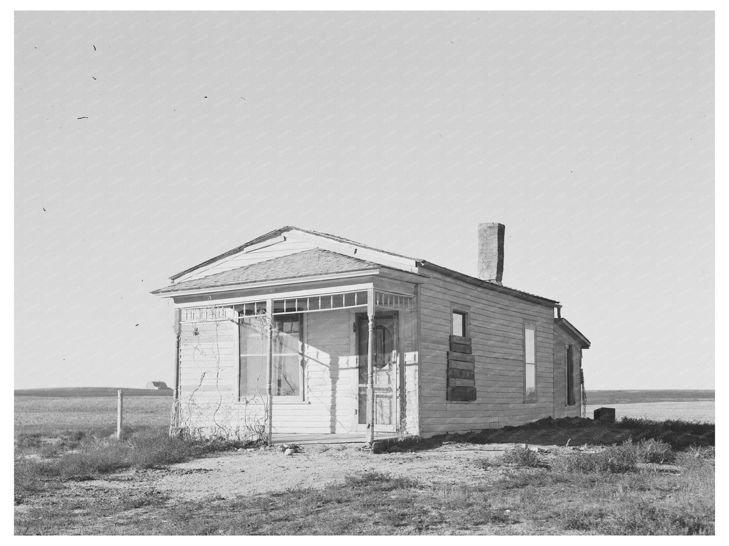 Abandoned House in Ambrose North Dakota 1937 - Available at KNOWOL