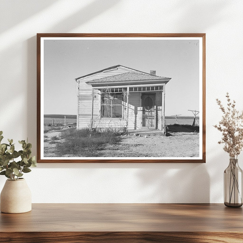 Abandoned House North Dakota November 1937 Drought Impact - Available at KNOWOL