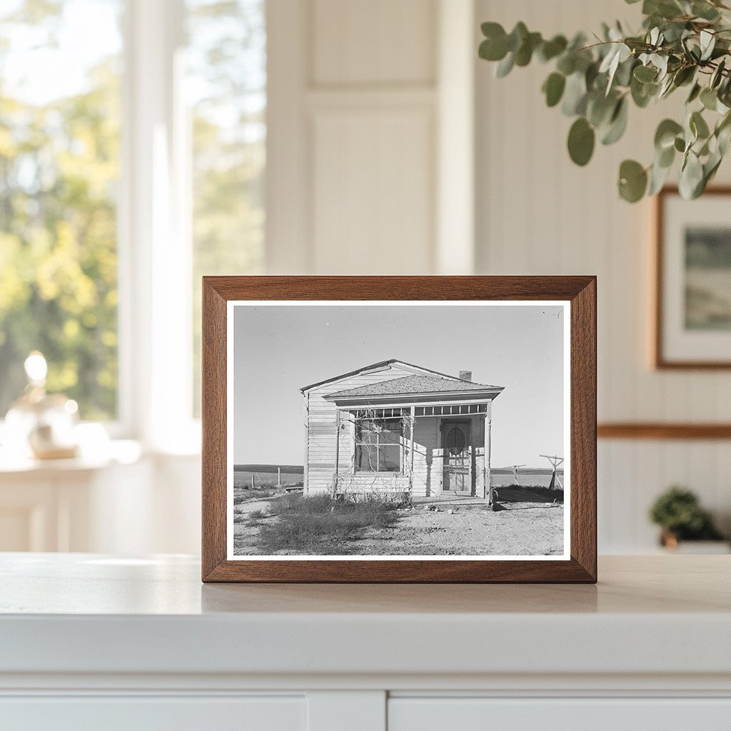 Abandoned House North Dakota November 1937 Drought Impact - Available at KNOWOL