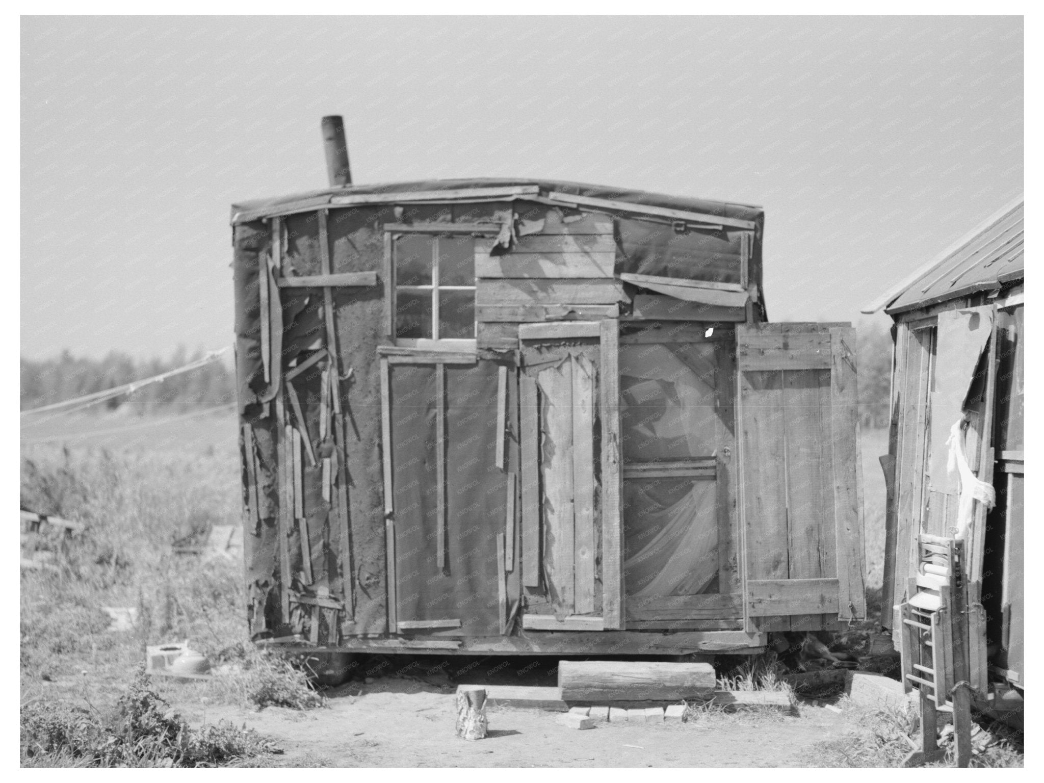 Abandoned Lumber Camp Gemmel Minnesota 1937 - Available at KNOWOL