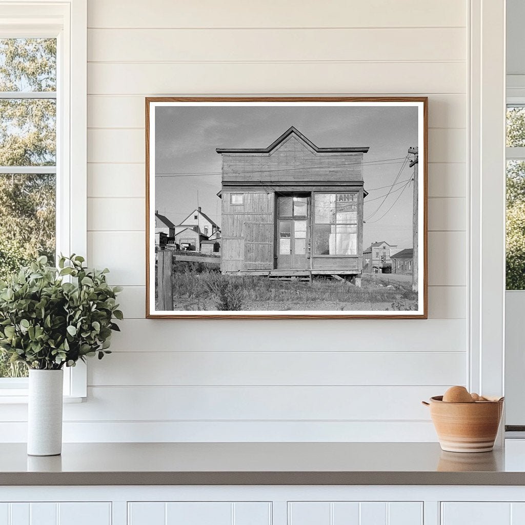 Abandoned Saloon in Winton Minnesota August 1937 - Available at KNOWOL