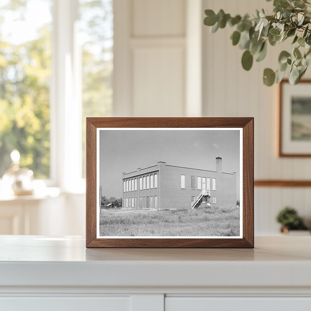 Abandoned School Building Gemmel Minnesota August 1937 - Available at KNOWOL