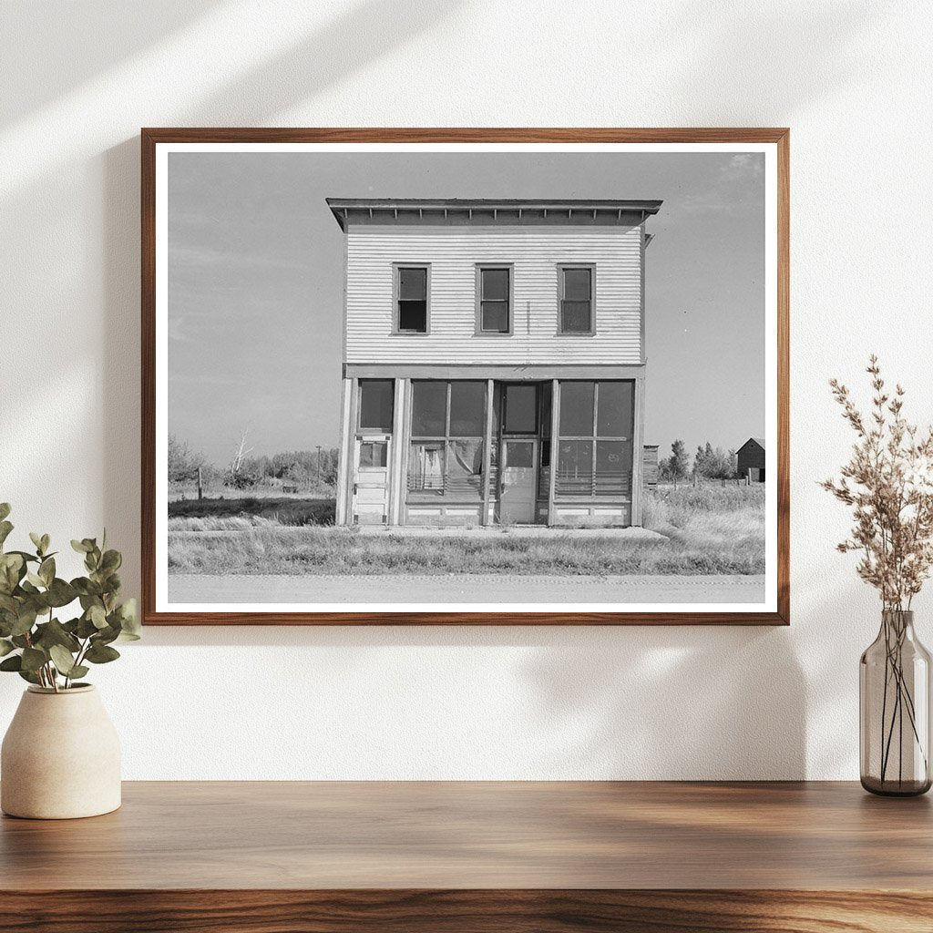 Abandoned Store in Gemmel Minnesota 1937 - Available at KNOWOL