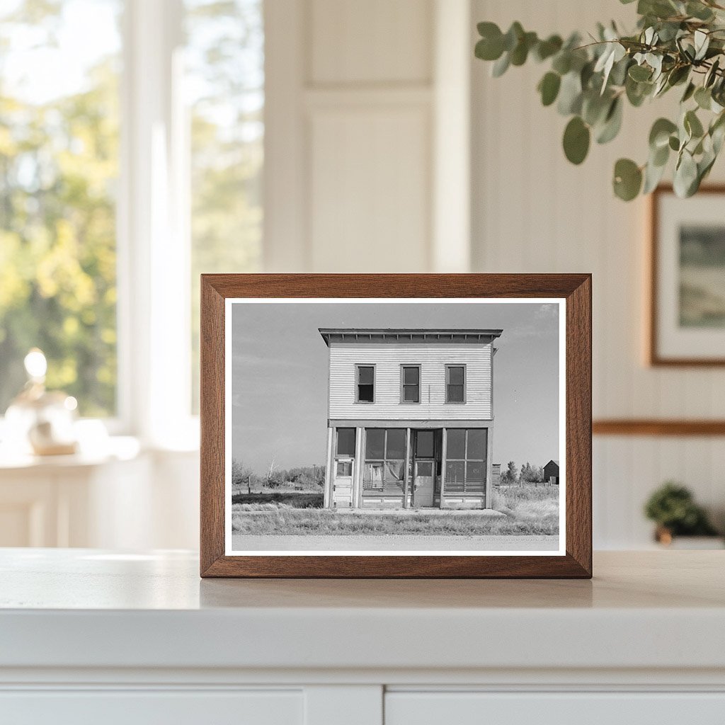 Abandoned Store in Gemmel Minnesota 1937 - Available at KNOWOL