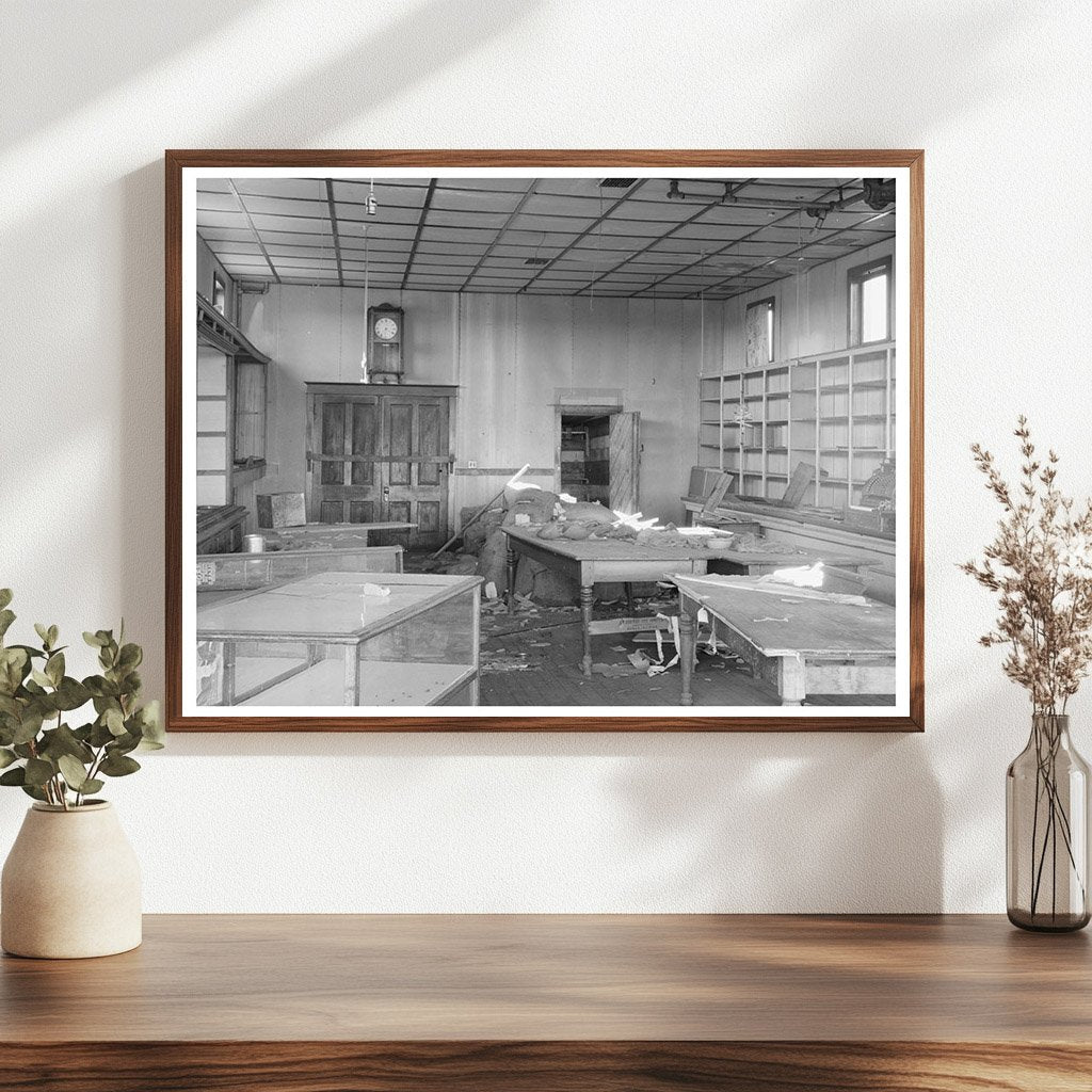 Abandoned Store Interior in Babbitt Minnesota 1937 - Available at KNOWOL