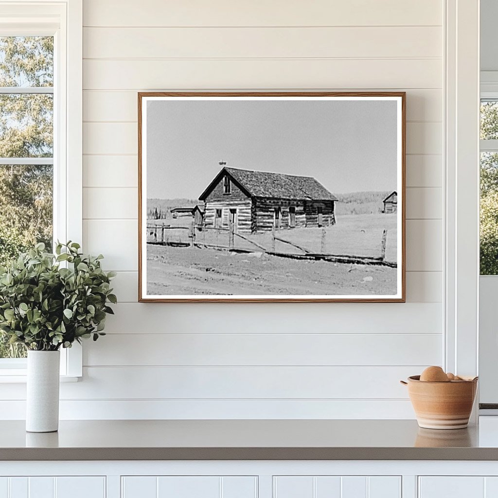 Abandoned Temperance Hall Mansfield Michigan 1937 - Available at KNOWOL