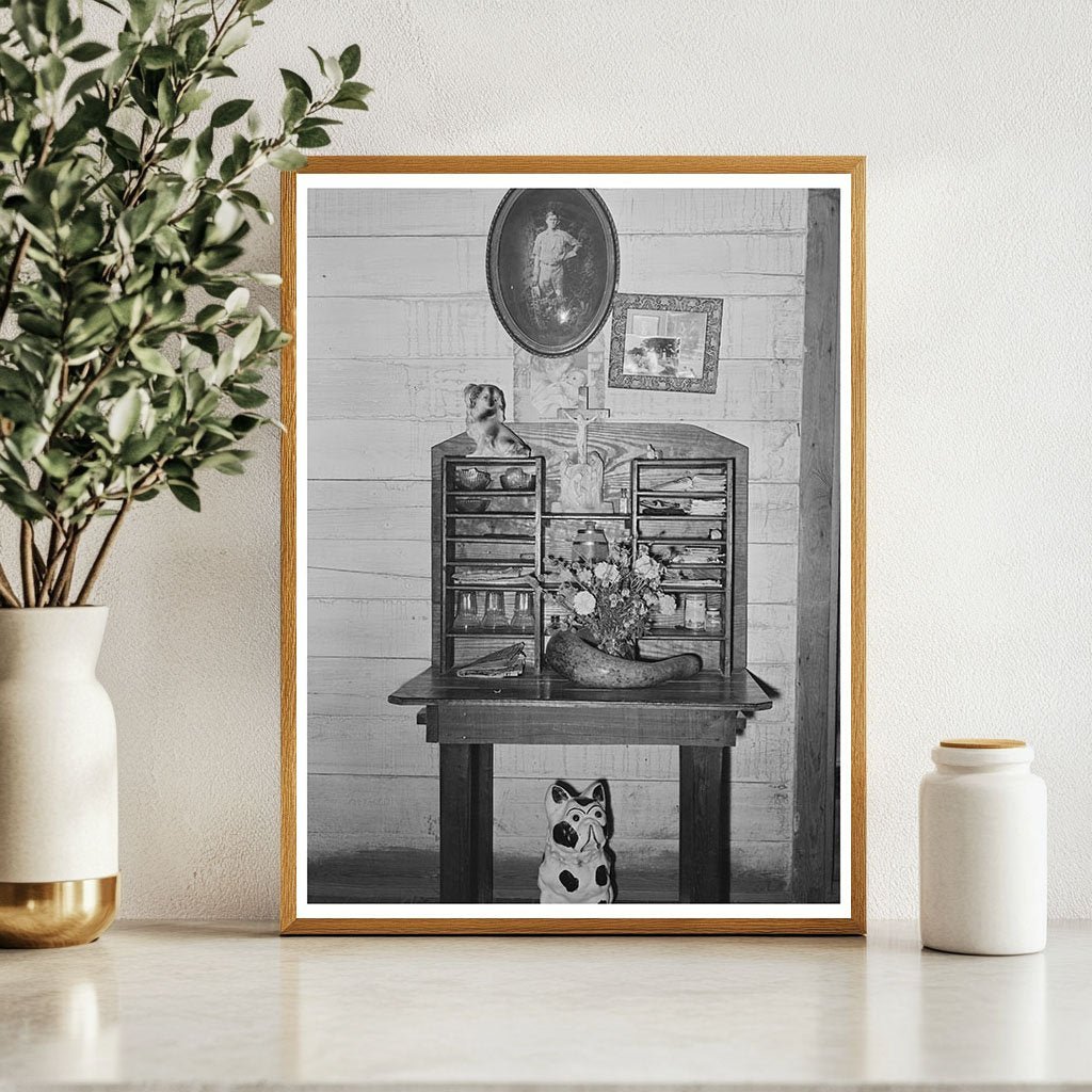 Acadian Family Home Desk Breaux Bridge Louisiana 1938 - Available at KNOWOL