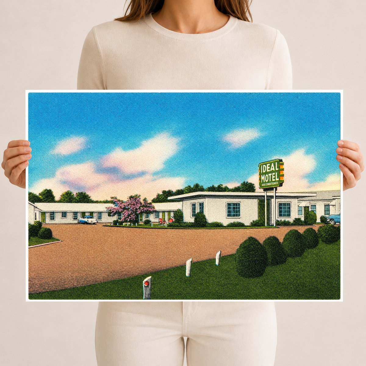 Jackson, MS: Ideal Motel, located on Highway 80, 5 miles west of Jackson