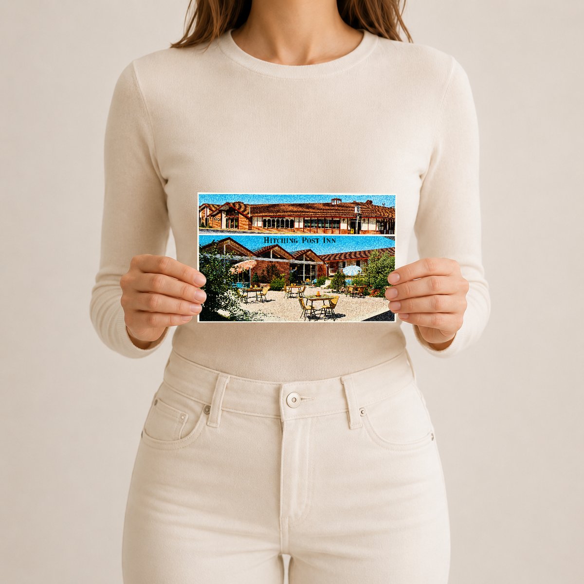 Cheyenne, WY: Hitching Post Inn, motor hotel and restaurant, 1600 West Lincolnway, Cheyenne, Wyoming 82001