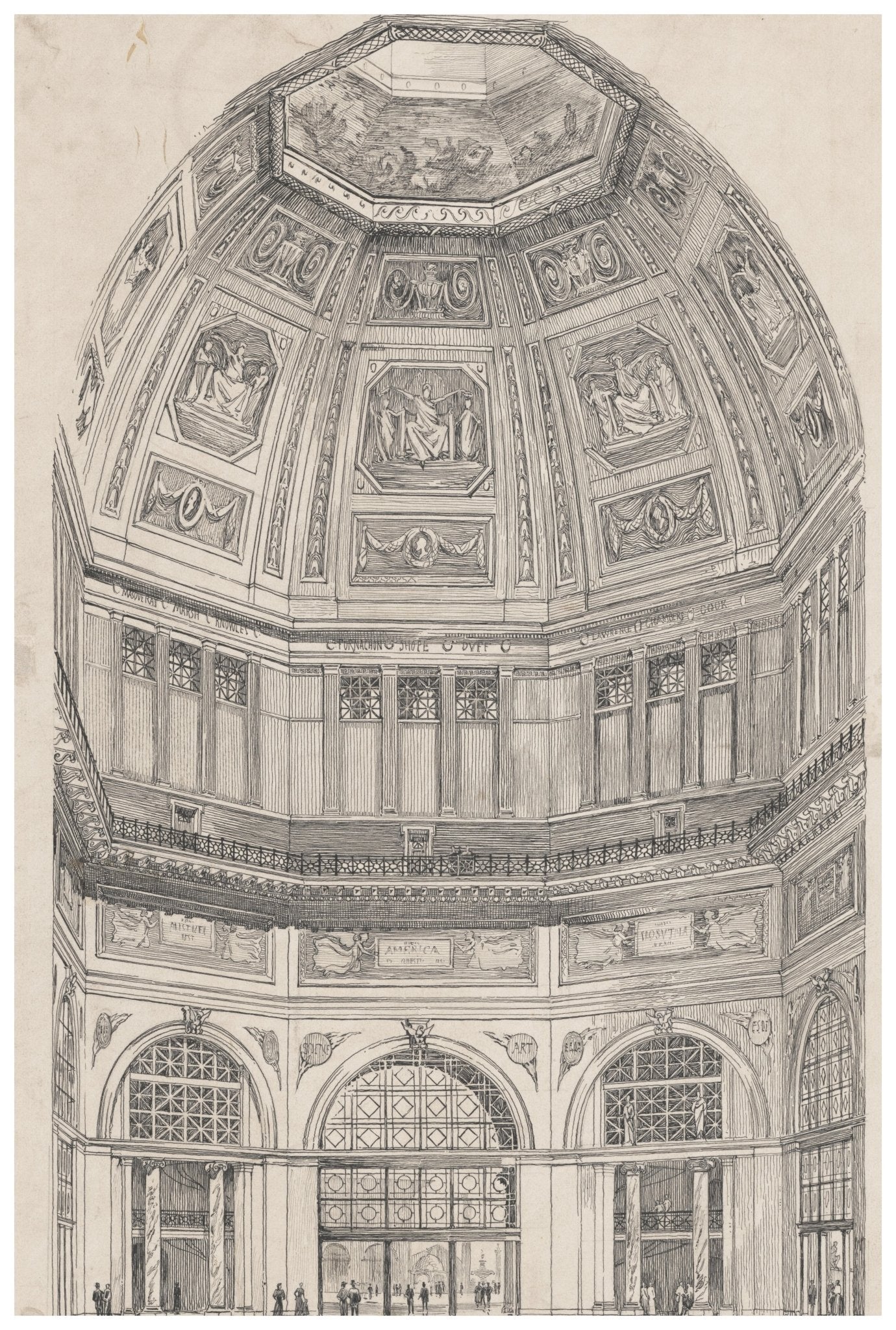 Administration Building Worlds Columbian Exposition 1893 Vintage Photo - Available at KNOWOL