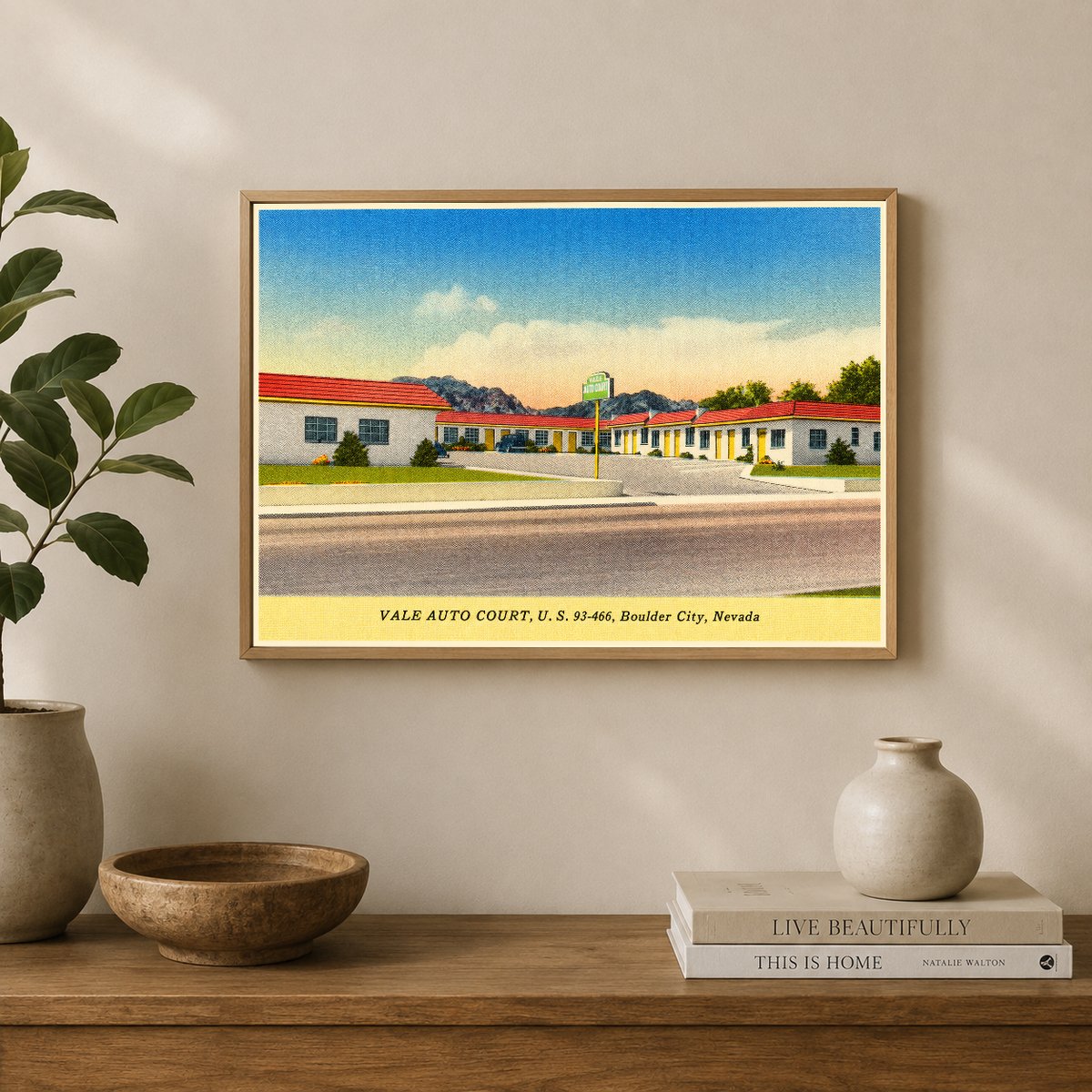 Boulder City, NV: Vale Auto Court, U.S. 93 - 466