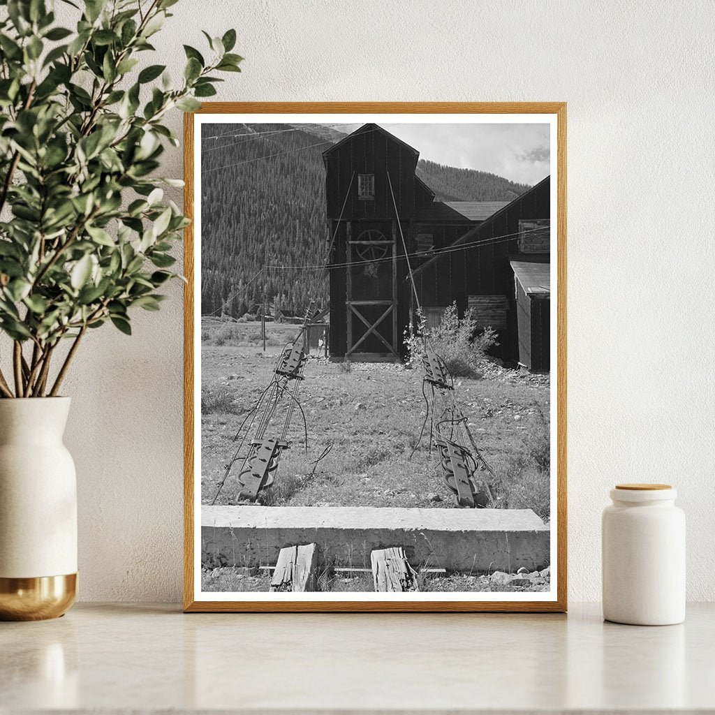 Aerial Tramway Cable Supports September 1940 San Juan County - Available at KNOWOL