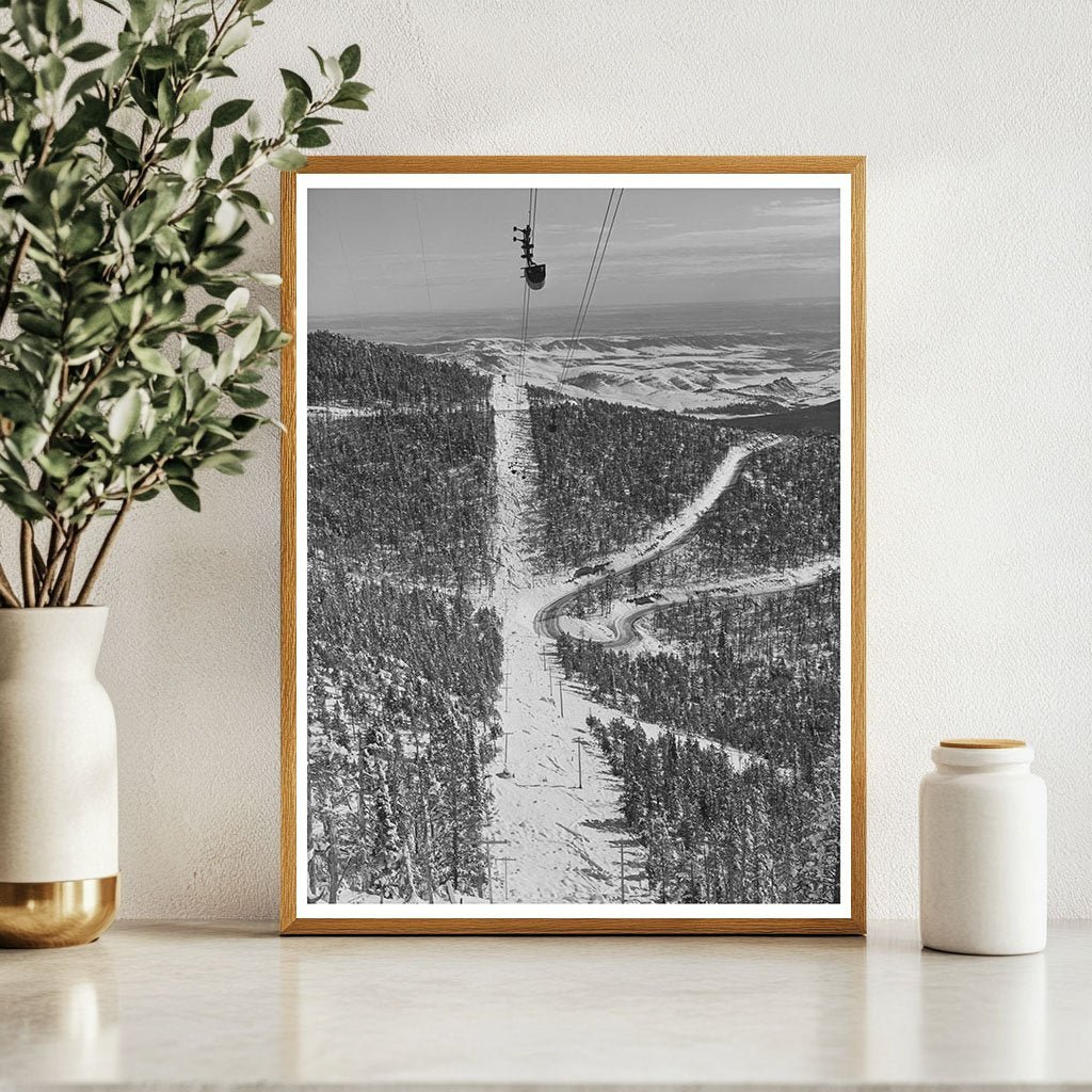 Aerial View of Ben Bow Chromite Mine Montana 1942 - Available at KNOWOL