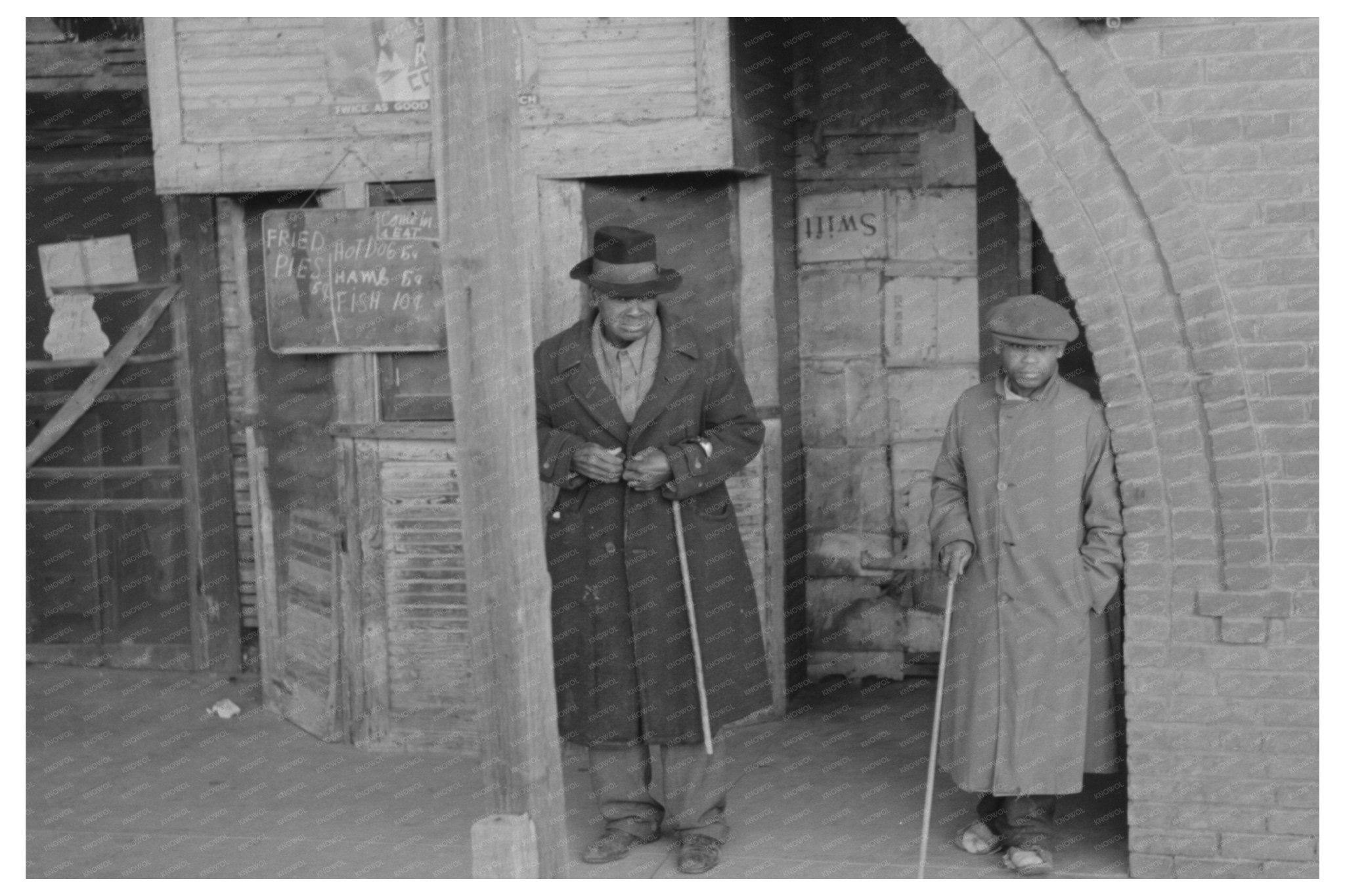 African American Community in Mound Bayou 1939 - Available at KNOWOL