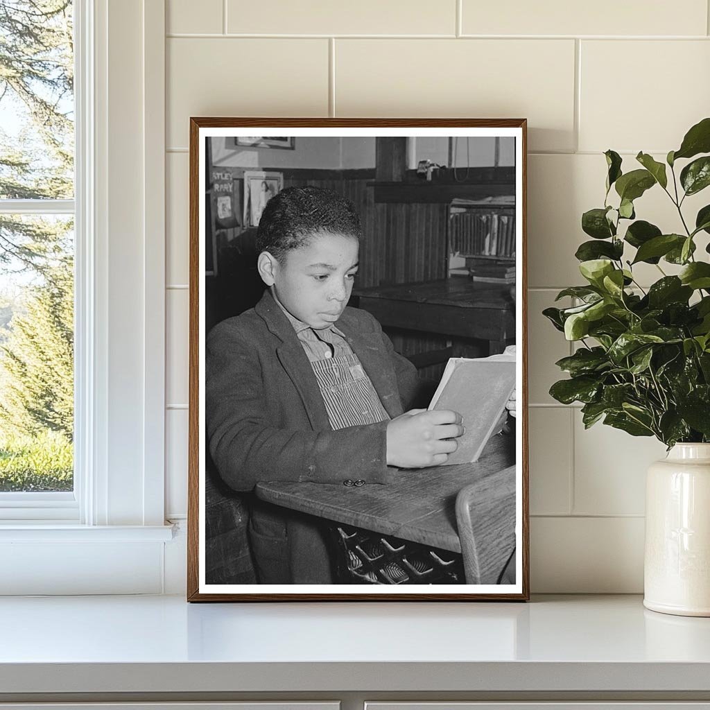 African American Student in Creek County Oklahoma 1940 - Available at KNOWOL