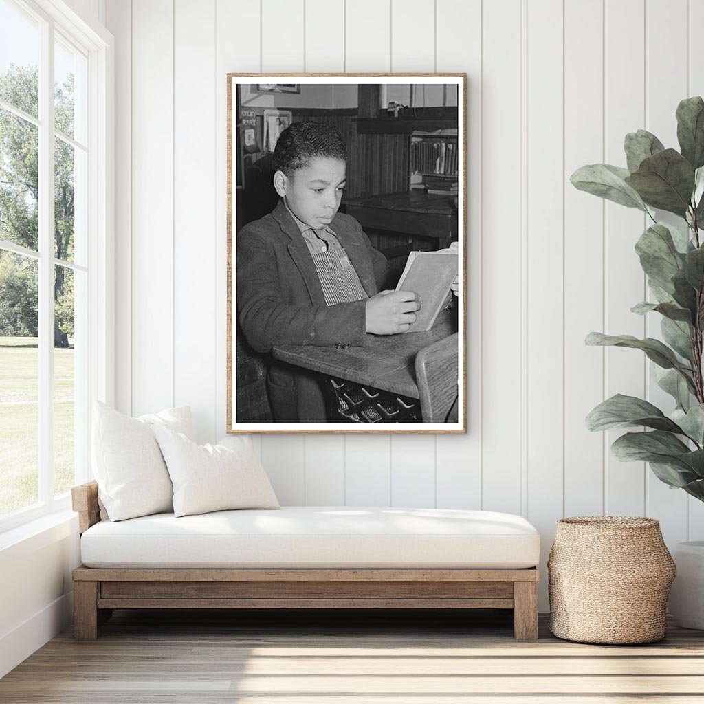 African American Student in Creek County Oklahoma 1940 - Available at KNOWOL