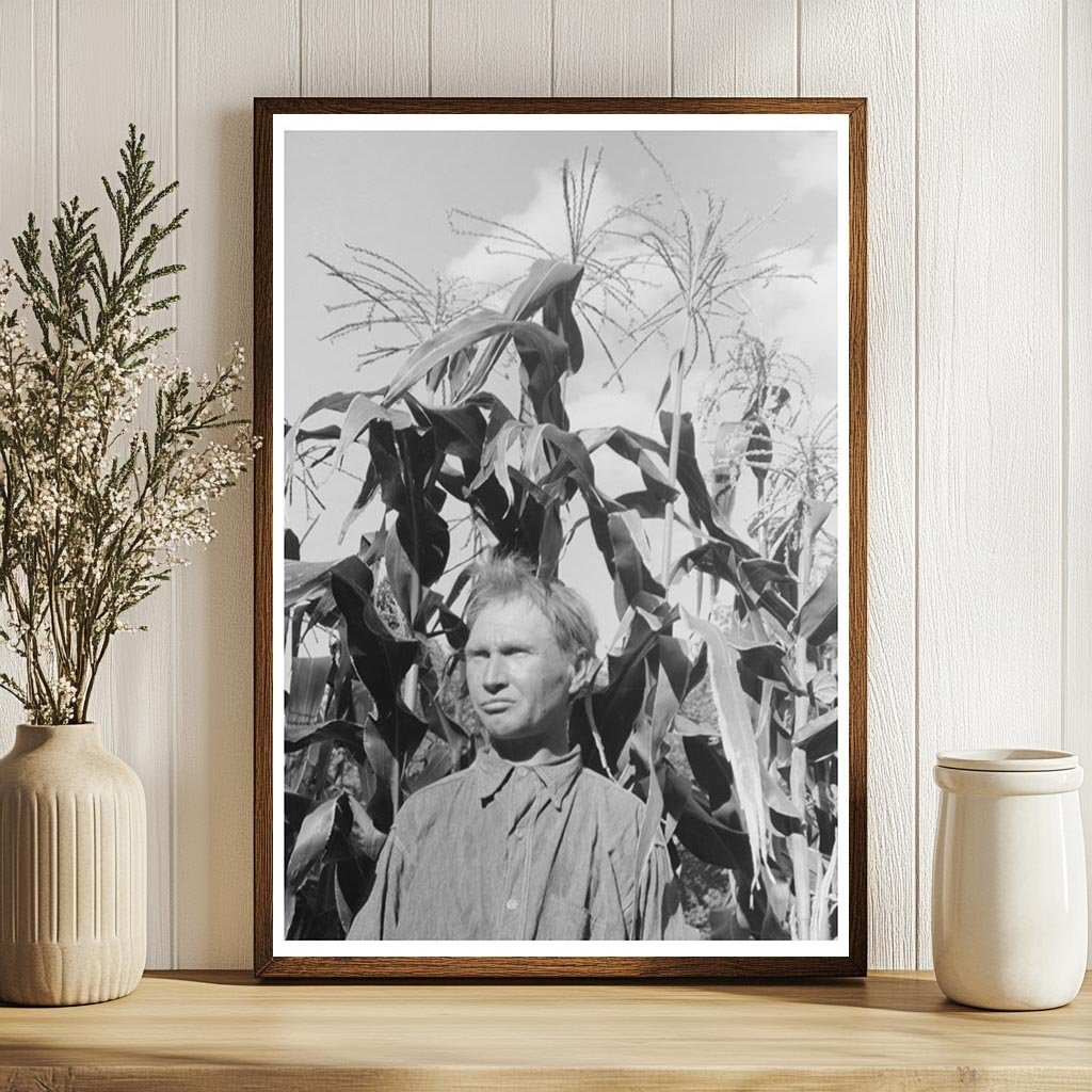 Agricultural Laborer in Cornfield Oklahoma City 1939 - Available at KNOWOL