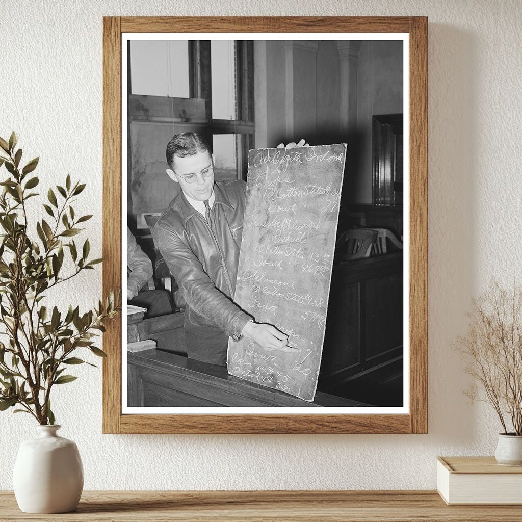 Agricultural Practices Comparison February 1940 Eufaula Oklahoma - Available at KNOWOL