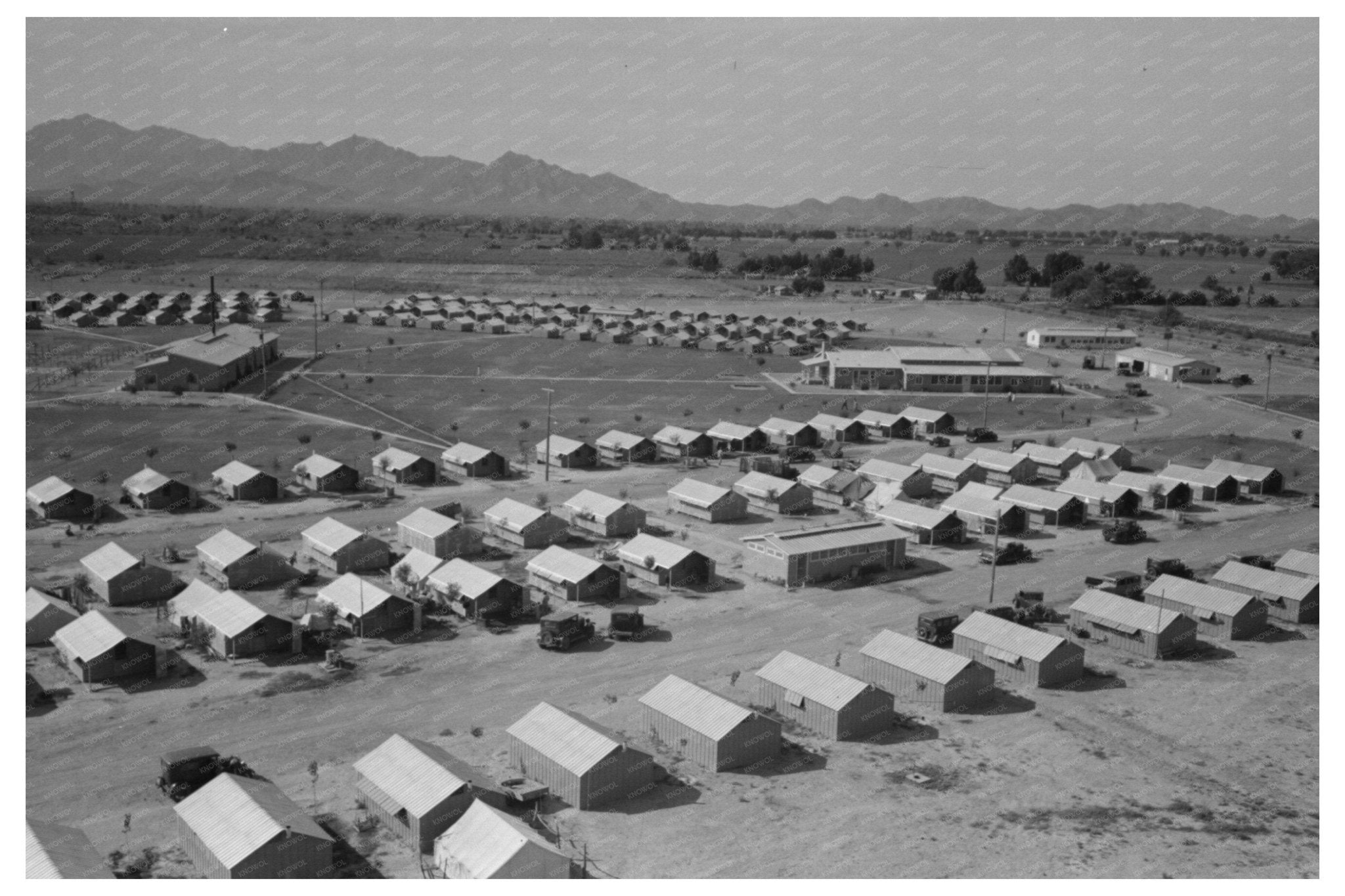 Agua Fria Migratory Labor Camp Arizona May 1940 - Available at KNOWOL