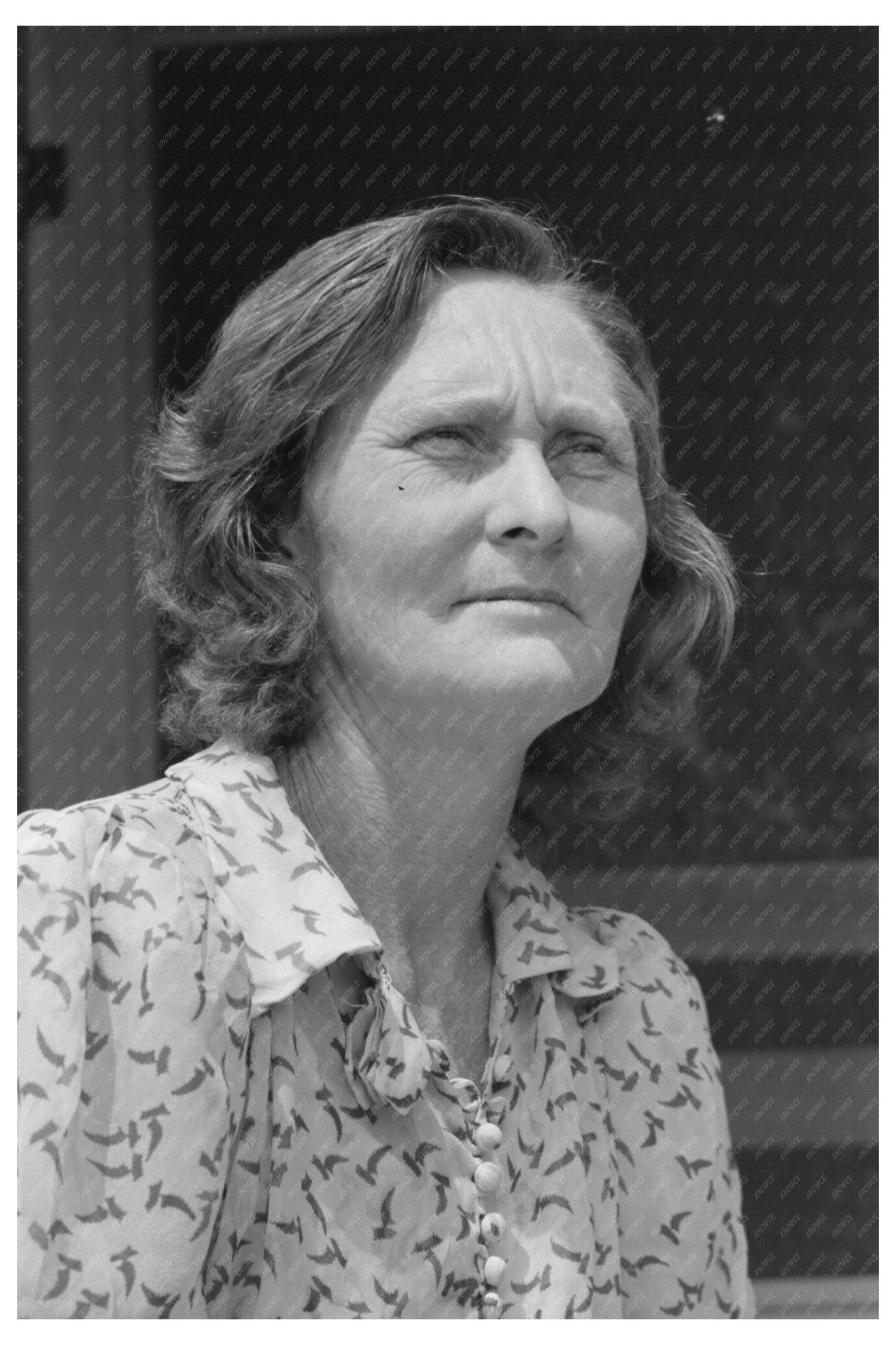 Agua Fria Migratory Labor Camp Family Life May 1940 - Available at KNOWOL