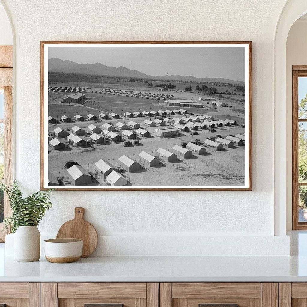 Agua Fria Migratory Labor Camp View May 1940 - Available at KNOWOL