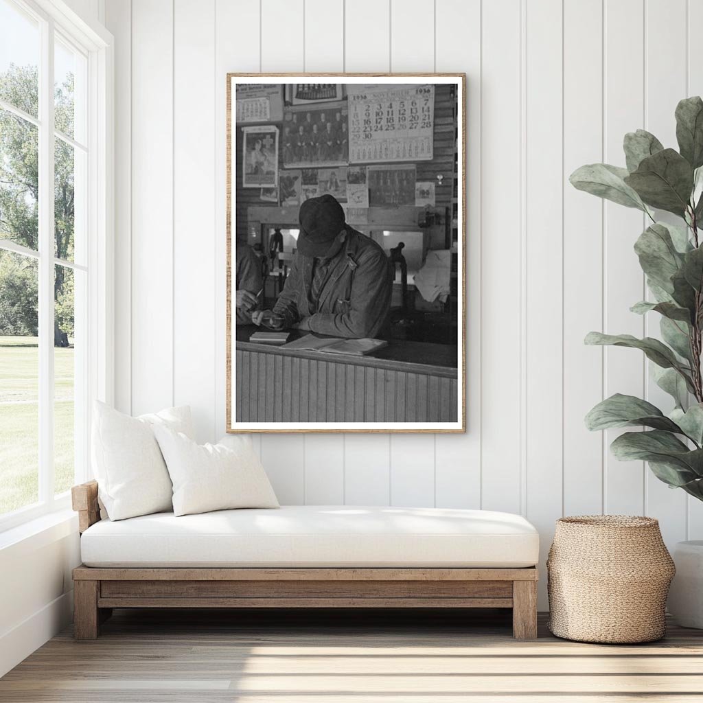 Aledo Illinois Weighing Room Vintage Photo 1936 - Available at KNOWOL