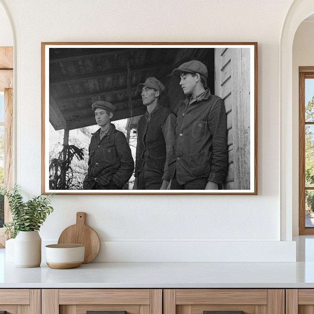 Alfred Atkinson and Sons in 1936 Iowa Family Life - Available at KNOWOL