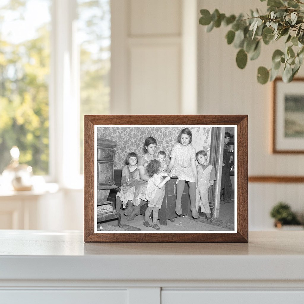 Alfred Atkinson Family Farming in Iowa January 1937 - Available at KNOWOL