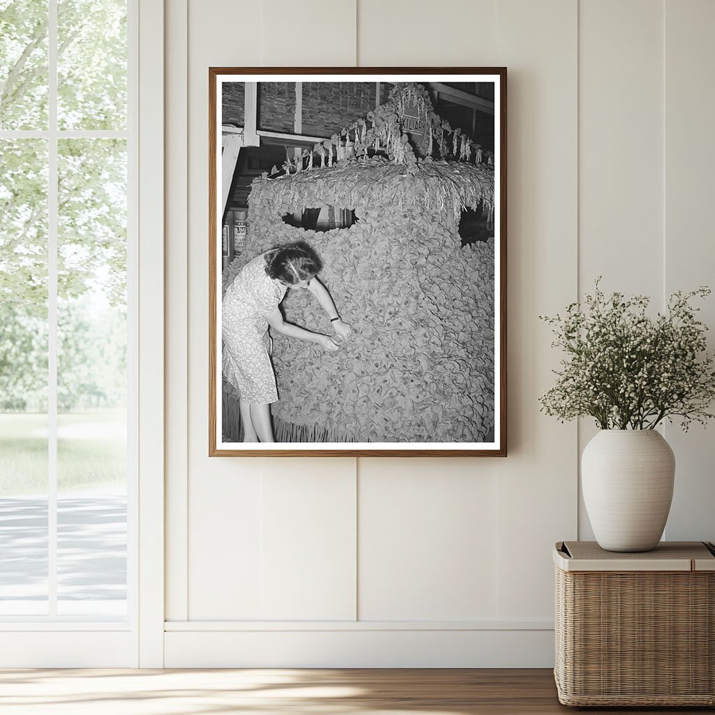 American Legion Auxiliary Float at National Rice Festival 1938 - Available at KNOWOL