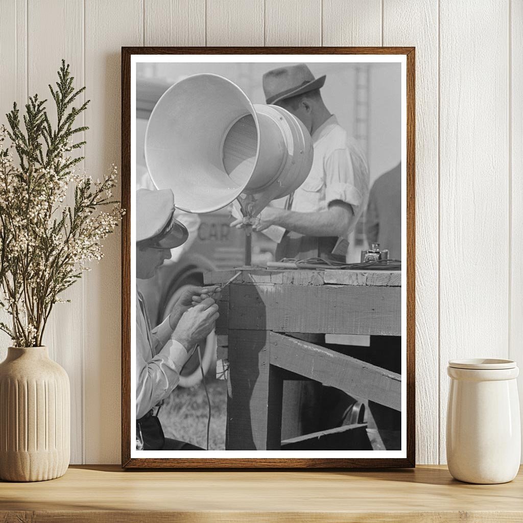 American Legion Officials at Louisiana State Fair 1938 - Available at KNOWOL