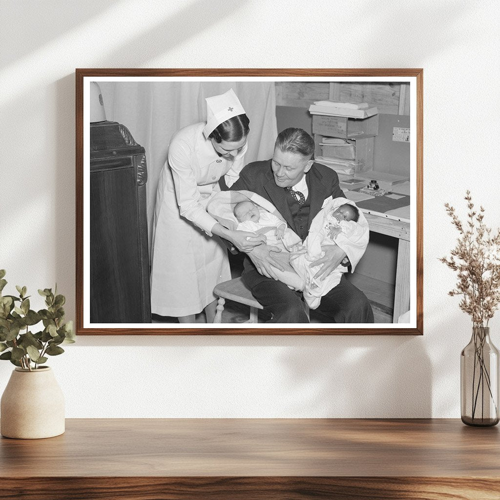 American Red Cross and Children at Tent City 1937 - Available at KNOWOL