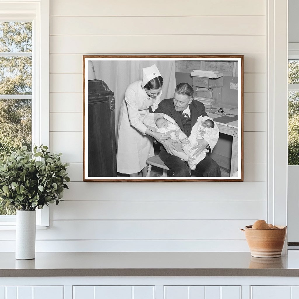 American Red Cross and Children at Tent City 1937 - Available at KNOWOL