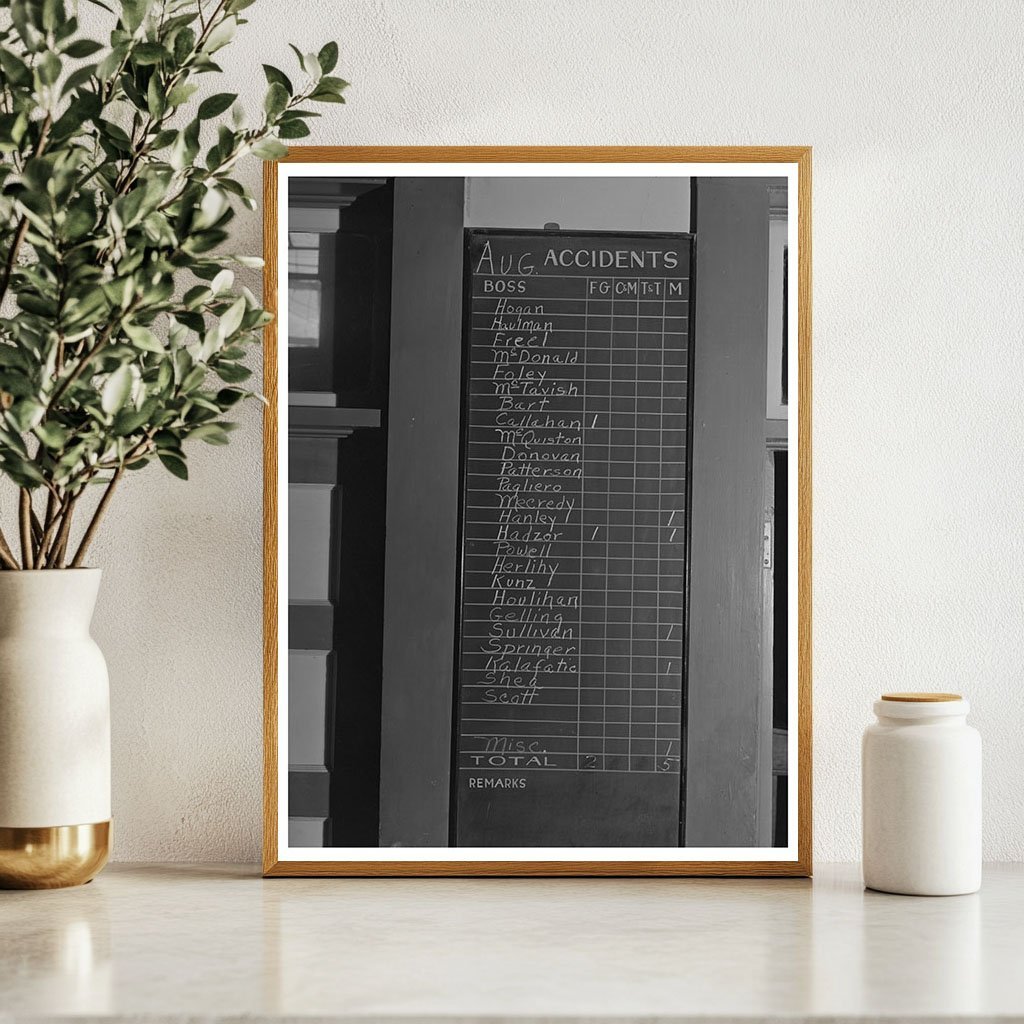 Anaconda Copper Mining Company Bulletin Board 1942 - Available at KNOWOL