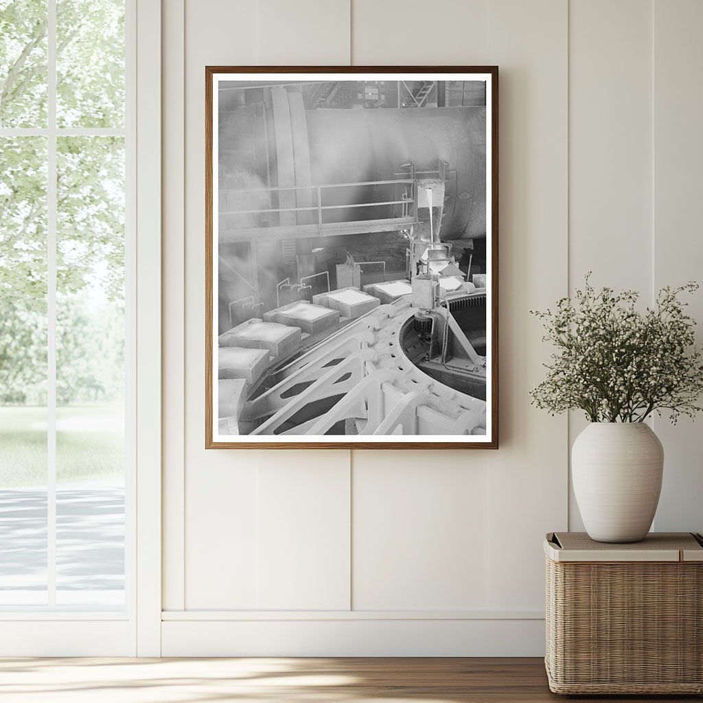 Anaconda Smelter Copper Anode Casting September 1942 - Available at KNOWOL