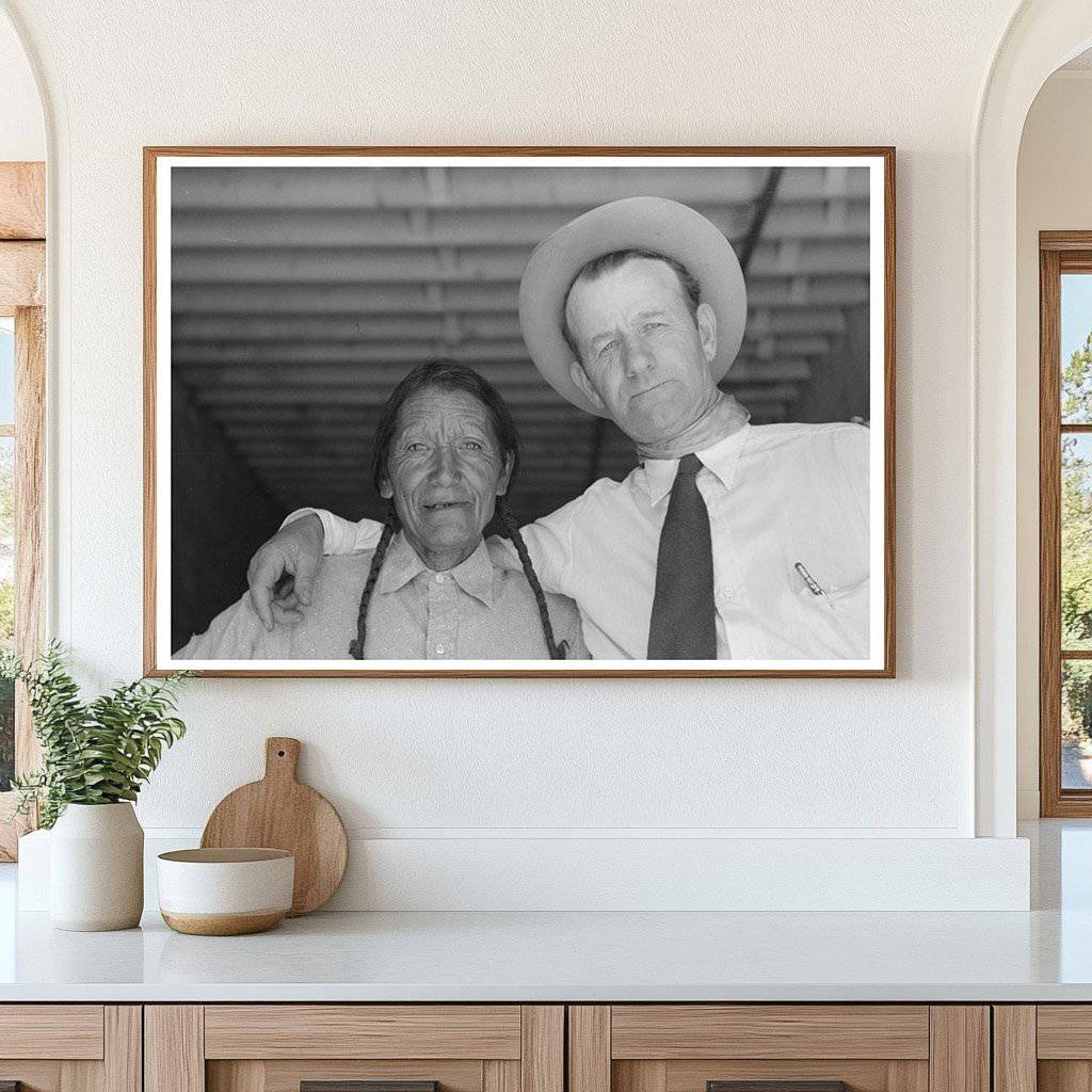 Anglo - American Native American Interaction Taos 1940 - Available at KNOWOL