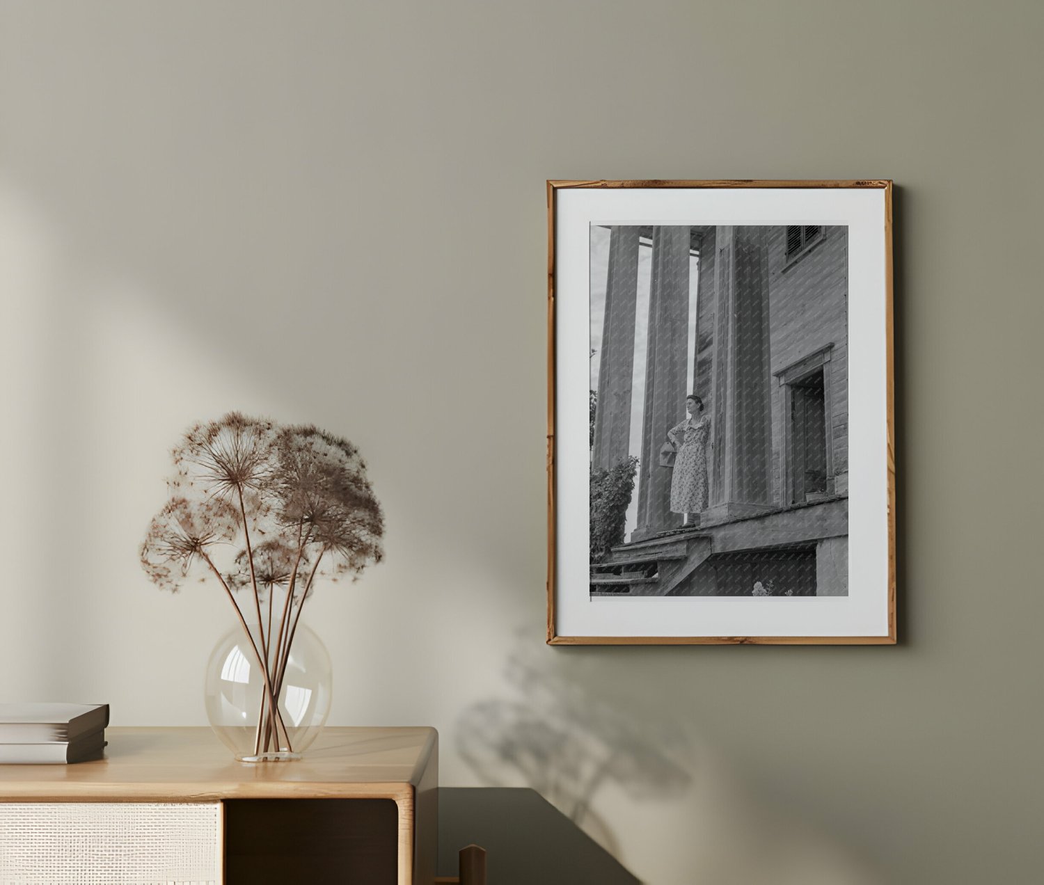 Antebellum Plantation House in Greene County Georgia July 1937 Vintage Photograph - Available at KNOWOL