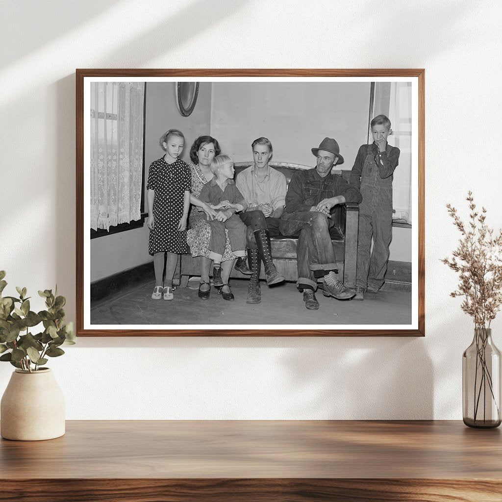 A.O. Ryland Family in Drought Affected North Dakota 1937 - Available at KNOWOL