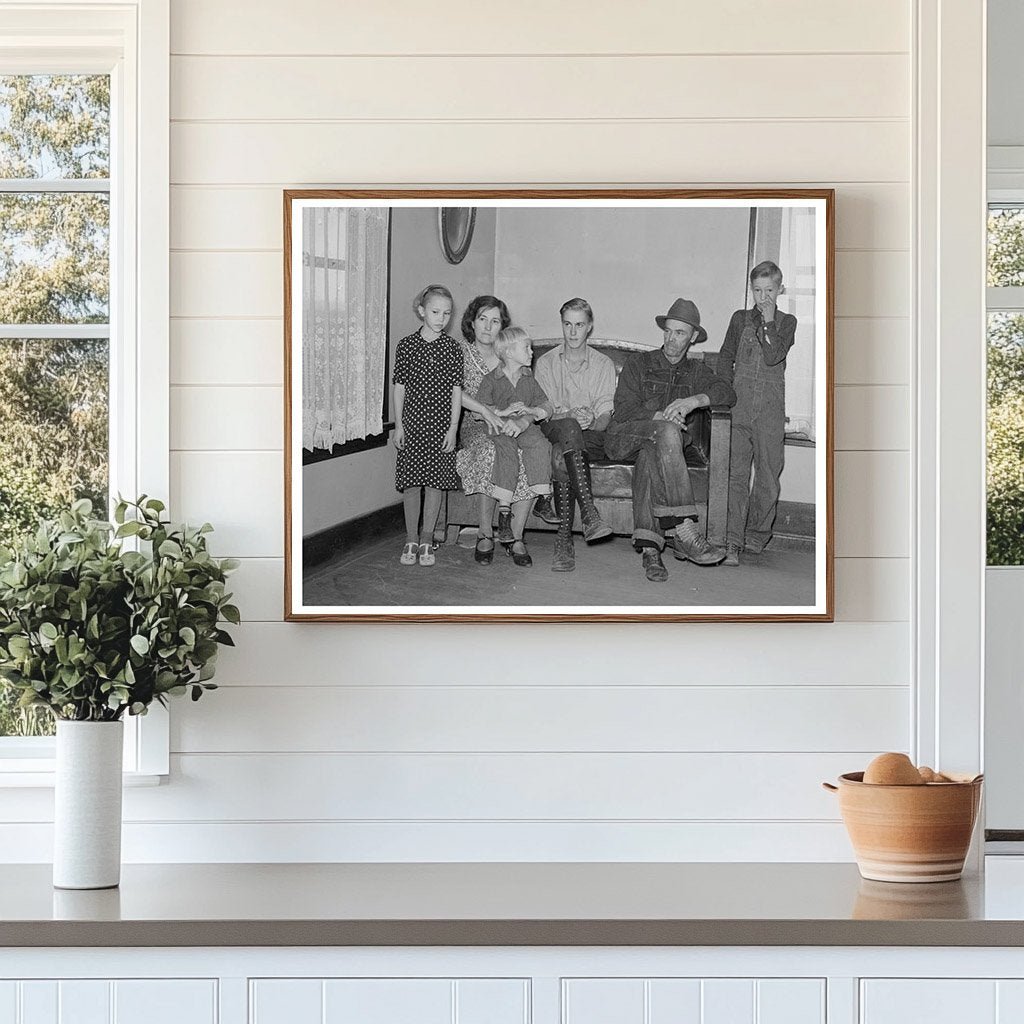 A.O. Ryland Family in Drought Affected North Dakota 1937 - Available at KNOWOL