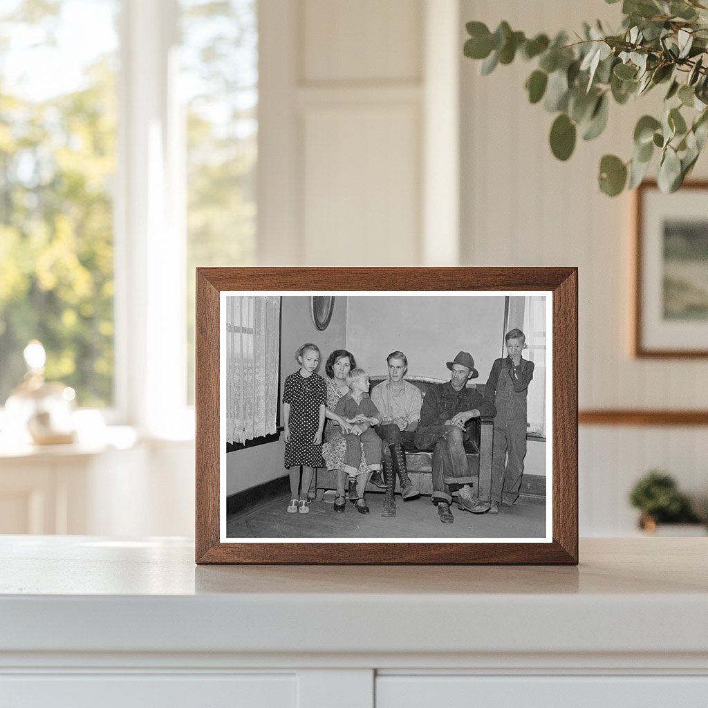 A.O. Ryland Family in Drought Affected North Dakota 1937 - Available at KNOWOL