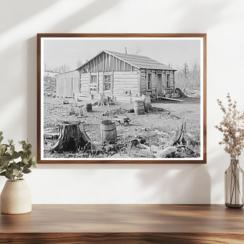 April 1937 Nelma Wisconsin Family Residence Image - Available at KNOWOL