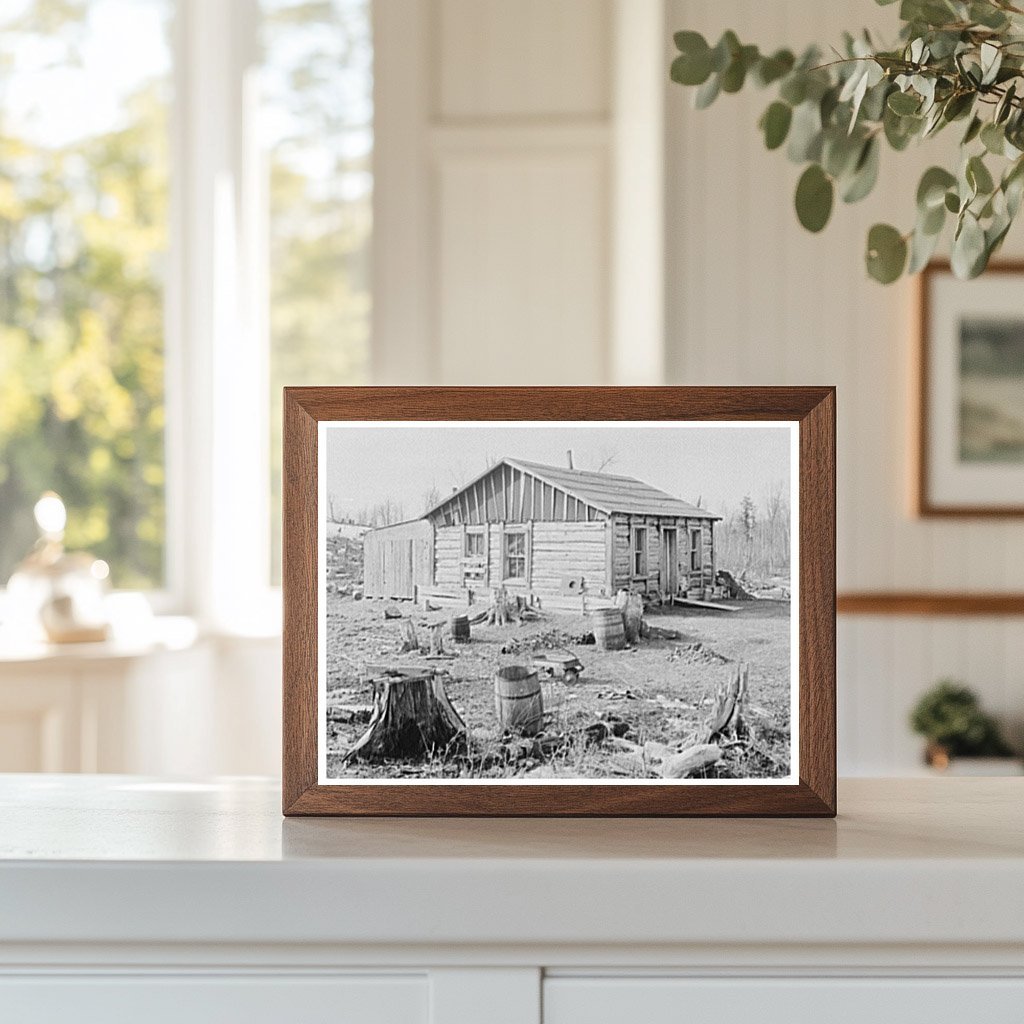 April 1937 Nelma Wisconsin Family Residence Image - Available at KNOWOL