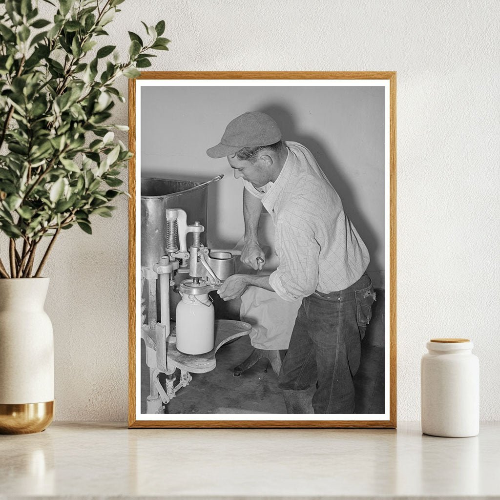 Arizona Dairy Farm Milk Bottling May 1940 - Available at KNOWOL