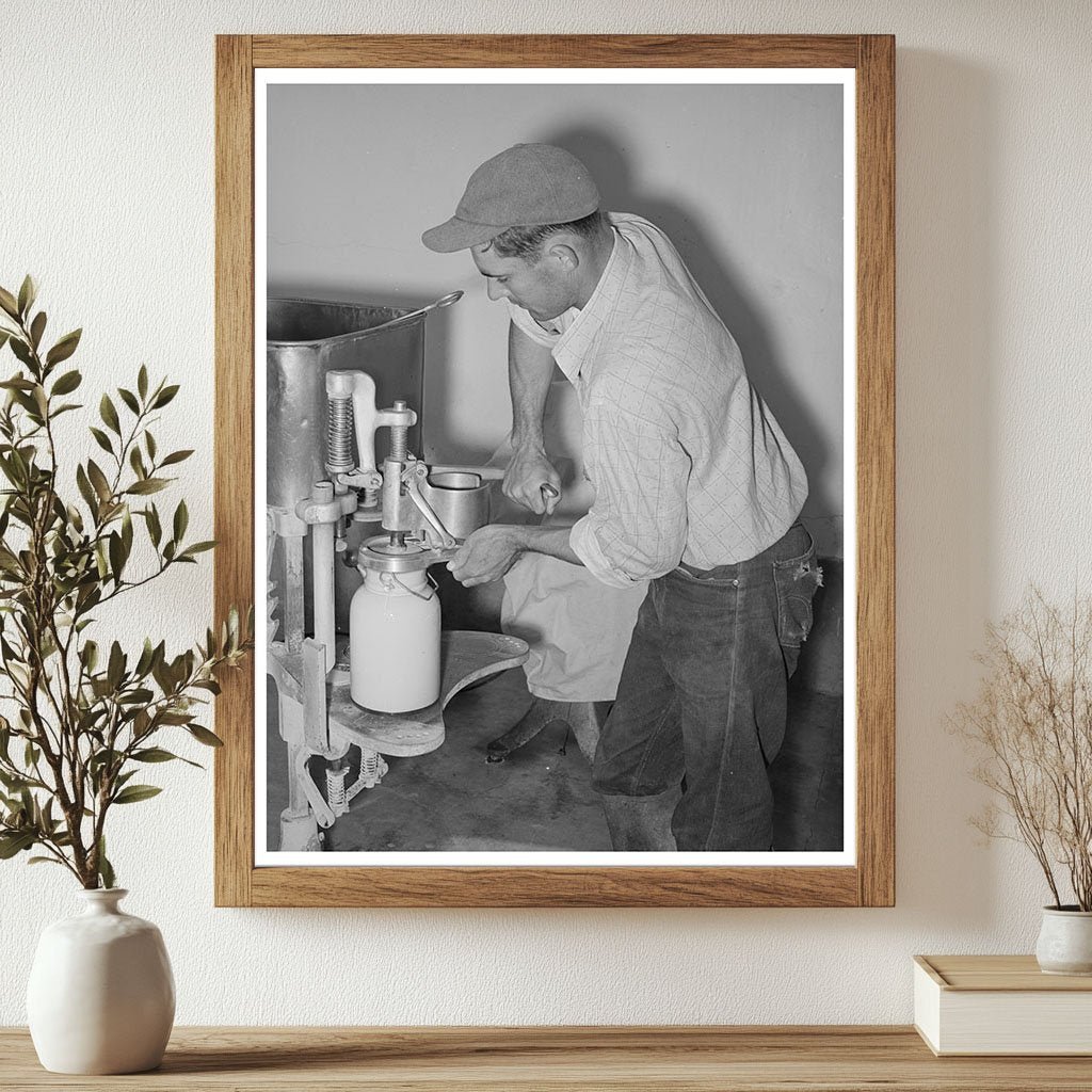 Arizona Dairy Farm Milk Bottling May 1940 - Available at KNOWOL