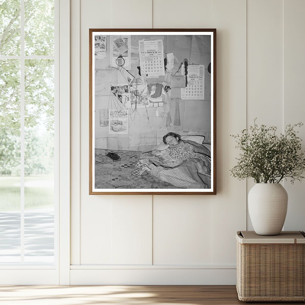 Arkansas River Bottom House Living Conditions June 1939 - Available at KNOWOL